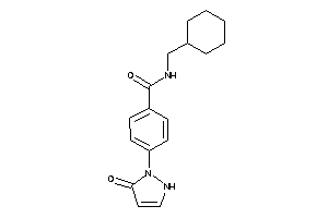 N-(cyclohexylmethyl)-4-(5-keto-3-pyrazolin-1-yl)benzamide