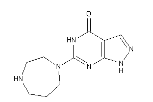 6-(1,4-diazepan-1-yl)-1,5-dihydropyrazolo[3,4-d]pyrimidin-4-one