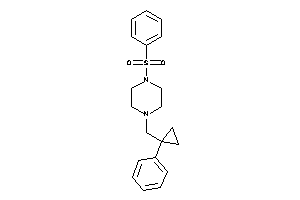 Image of 1-besyl-4-[(1-phenylcyclopropyl)methyl]piperazine