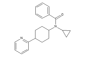N-cyclopropyl-N-[4-(2-pyridyl)cyclohexyl]benzamide