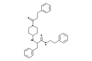 2-[(1-hydrocinnamoyl-4-piperidyl)amino]-N-phenethyl-3-phenyl-propionamide