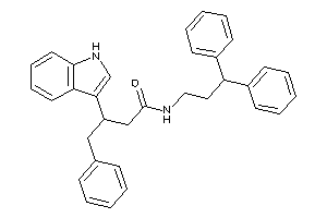 N-(3,3-diphenylpropyl)-3-(1H-indol-3-yl)-4-phenyl-butyramide
