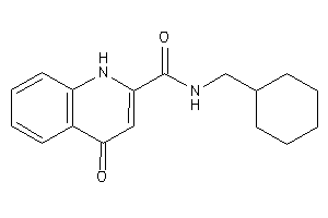 N-(cyclohexylmethyl)-4-keto-1H-quinoline-2-carboxamide