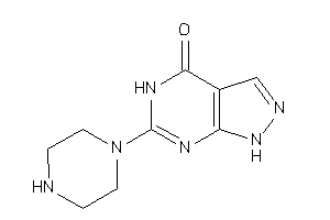 Image of 6-piperazino-1,5-dihydropyrazolo[3,4-d]pyrimidin-4-one