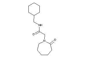 N-(cyclohexylmethyl)-2-(2-ketoazepan-1-yl)acetamide