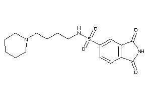 1,3-diketo-N-(4-piperidinobutyl)isoindoline-5-sulfonamide