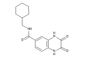 Image of N-(cyclohexylmethyl)-2,3-diketo-1,4-dihydroquinoxaline-6-carboxamide