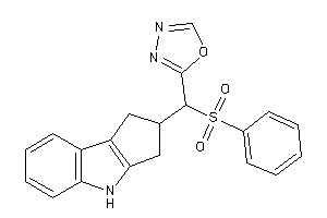 2-[besyl(1,2,3,4-tetrahydrocyclopenta[b]indol-2-yl)methyl]-1,3,4-oxadiazole