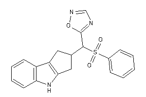 5-[besyl(1,2,3,4-tetrahydrocyclopenta[b]indol-2-yl)methyl]-1,2,4-oxadiazole