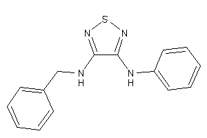 Image of (4-anilino-1,2,5-thiadiazol-3-yl)-benzyl-amine