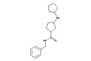 N-benzyl-3-(cyclopentylamino)cyclopentanecarboxamide