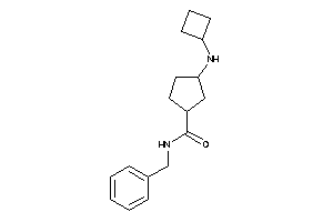 N-benzyl-3-(cyclobutylamino)cyclopentanecarboxamide