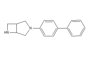 3-(4-phenylphenyl)-3,7-diazabicyclo[3.2.0]heptane