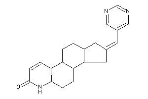 2-(5-pyrimidylmethylene)-3,3a,3b,4,5,5a,6,9a,9b,10,11,11a-dodecahydro-1H-indeno[5,4-f]quinolin-7-one