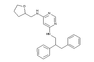 2,3-diphenylpropyl-[6-(tetrahydrofurfurylamino)pyrimidin-4-yl]amine