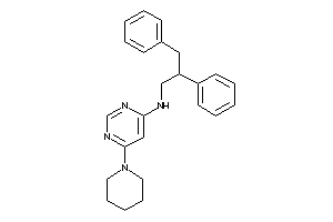Image of 2,3-diphenylpropyl-(6-piperidinopyrimidin-4-yl)amine