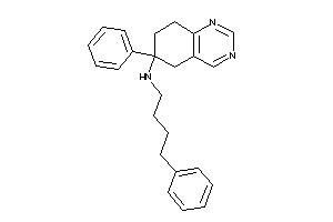 4-phenylbutyl-(6-phenyl-7,8-dihydro-5H-quinazolin-6-yl)amine