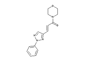 1-morpholino-3-(2-phenyltriazol-4-yl)prop-2-en-1-one