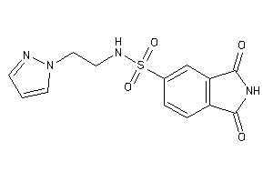 1,3-diketo-N-(2-pyrazol-1-ylethyl)isoindoline-5-sulfonamide