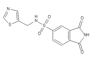 1,3-diketo-N-(thiazol-5-ylmethyl)isoindoline-5-sulfonamide