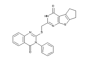 [(4-keto-3-phenyl-quinazolin-2-yl)thio]methylBLAHone