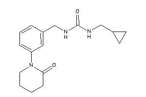 1-(cyclopropylmethyl)-3-[3-(2-ketopiperidino)benzyl]urea