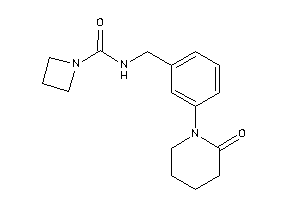 N-[3-(2-ketopiperidino)benzyl]azetidine-1-carboxamide