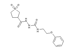 1-[(1,1-diketothiolane-3-carbonyl)amino]-3-(2-phenoxyethyl)urea