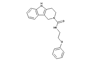 N-(2-phenoxyethyl)-1,3,4,5-tetrahydropyrido[4,3-b]indole-2-carboxamide