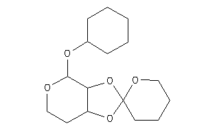 4-(cyclohexoxy)spiro[4,6,7,7a-tetrahydro-3aH-[1,3]dioxolo[4,5-c]pyran-2,2'-tetrahydropyran]