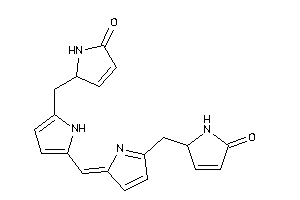 5-[[5-[[5-[(5-keto-3-pyrrolin-2-yl)methyl]-1H-pyrrol-2-yl]methylene]pyrrol-2-yl]methyl]-3-pyrrolin-2-one