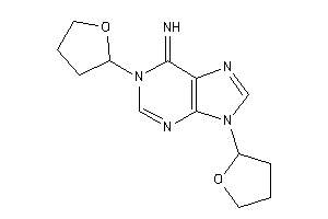 [1,9-bis(tetrahydrofuryl)purin-6-ylidene]amine