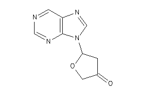 5-purin-9-yltetrahydrofuran-3-one