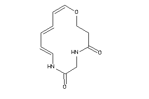 12-oxa-2,5-diazacyclotetradeca-6,8,10-triene-1,4-quinone