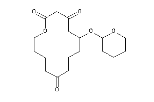 Image of 5-tetrahydropyran-2-yloxy-14-oxacyclotetradecane-1,3,9-trione