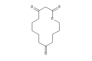 14-oxacyclotetradecane-1,3,9-trione