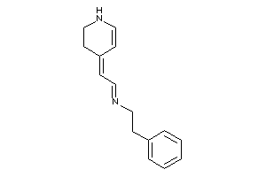 2-(2,3-dihydro-1H-pyridin-4-ylidene)ethylidene-phenethyl-amine