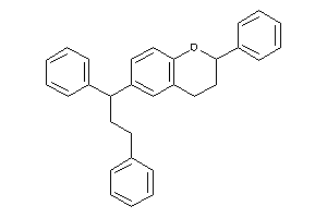 6-(1,3-diphenylpropyl)-2-phenyl-chroman