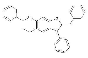Image of 2-benzyl-3,7-diphenyl-3,5,6,7-tetrahydro-2H-furo[3,2-g]chromene