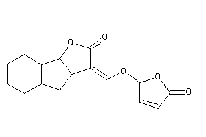 3-[(5-keto-2H-furan-2-yl)oxymethylene]-4,5,6,7,8,8b-hexahydro-3aH-indeno[1,2-b]furan-2-one