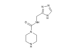 N-(4H-1,2,4-triazol-3-ylmethyl)piperazine-1-carboxamide