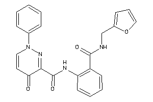 N-[2-(2-furfurylcarbamoyl)phenyl]-4-keto-1-phenyl-pyridazine-3-carboxamide