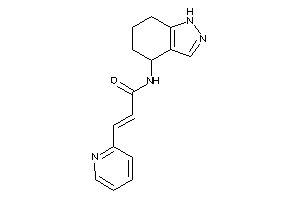 3-(2-pyridyl)-N-(4,5,6,7-tetrahydro-1H-indazol-4-yl)acrylamide