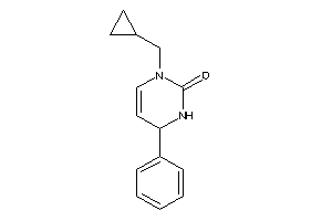 3-(cyclopropylmethyl)-6-phenyl-1,6-dihydropyrimidin-2-one