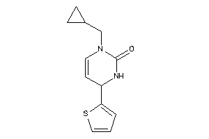 Image of 3-(cyclopropylmethyl)-6-(2-thienyl)-1,6-dihydropyrimidin-2-one