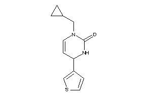 3-(cyclopropylmethyl)-6-(3-thienyl)-1,6-dihydropyrimidin-2-one
