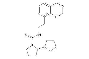 N-[2-(4H-1,3-benzodioxin-8-yl)ethyl]-2-cyclopentyl-pyrrolidine-1-carboxamide