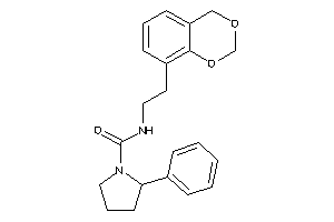 N-[2-(4H-1,3-benzodioxin-8-yl)ethyl]-2-phenyl-pyrrolidine-1-carboxamide