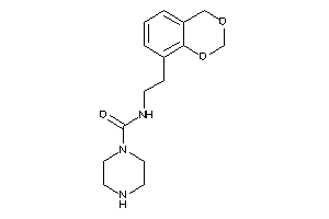 N-[2-(4H-1,3-benzodioxin-8-yl)ethyl]piperazine-1-carboxamide