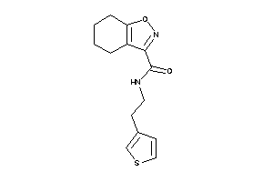 N-[2-(3-thienyl)ethyl]-4,5,6,7-tetrahydroindoxazene-3-carboxamide